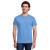 Custom Gildan Light Cotton Tee Shirt - Carolina Blue 