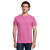 Custom Gildan Light Cotton Tee Shirt - Azalea Pink
