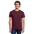 Custom Gildan Light Cotton Tee Shirt - Maroon 