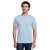 Custom Gildan Light Cotton Tee Shirt - Light Blue 