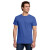 Custom Gildan Light Cotton Tee Shirt - Heather Royal Blue 