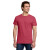 Custom Gildan Light Cotton Tee Shirt - Heather Red