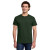 Custom Gildan Light Cotton Tee Shirt - Forest Green 