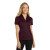Custom Port Authority Women's Silk Touch Performance Polo - Maroon 