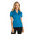 Custom Port Authority Women's Silk Touch Performance Polo - Brilliant Blue 