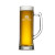 Custom Baumann Beer Stein - Deep Etch 13 oz - Clear