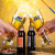 Custom Ravik Pilsner Glasses - 19 oz. - Color Bottom - Lifestyle