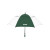 Custom Hurricane Vented Pro Golf Umbrella - Green/white