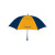 Custom Hurricane Vented Pro Golf Umbrella - Navy blue/gold