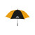 Custom Hurricane Vented Pro Golf Umbrella - Black/Gold
