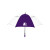 Custom Hurricane Vented Pro Golf Umbrella - Purple/white