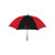 Custom Hurricane Vented Pro Golf Umbrella - Red/black
