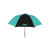 Custom Hurricane Vented Pro Golf Umbrella - Teal/white