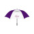 Custom Storm-Arc Premier Umbrella - Purple/white