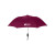 `Custom Elite Compact Folding Umbrella- Solid Colors - Burgundy