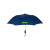 Custom Elite Compact Folding Umbrella- Solid Colors - Navy blue
