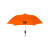 Custom Elite Compact Folding Umbrella- Solid Colors - Orange
