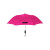 Custom Elite Compact Folding Umbrella- Solid Colors - Pink
