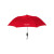 Custom Elite Compact Folding Umbrella- Solid Colors - Red