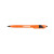 Custom Colored Honesty Pen with Black Accents - Orange/Black