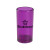 Custom 1.5 oz Plastic Standard Shooter Shot Glass - Purple