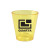 Custom 1.5 oz Plastic Standard Shot Glass - Yellow