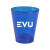 Custom 1.5 oz Plastic Standard Shot Glass - Blue