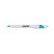Custom White Honesty Pen with Color Accent - White/teal