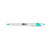 Custom White Honesty Pen with Color Accent - White/Sea green