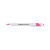 Custom White Honesty Pen with Color Accent - White/Neon Pink
