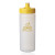 Custom 20 oz. Frosted Plastic Water Bottles - Yellow