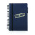 Custom Spiral Notebooks with Elastic Closure - Navy blue