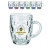 Custom 20 oz. ARC Britannia Glass Beer Mugs - COLOR - All Colors