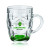 Custom 20 oz. ARC Britannia Glass Beer Mugs - COLOR - Green