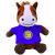 Custom 6" Henry Horse - Purple 