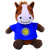 Custom 6" Henry Horse - Blue 