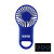Custom Rechargeable Handheld Fan With Carabiner 2.0 - Royal blue
