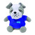 Custom 6" Brooklyn Bulldog - Blue 