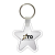 Custom Star Shaped USA Made Vinyl Keychain