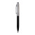 Custom Sheaffer 100 Glossy Black and Chrome Ballpoint Pen - Black