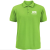 Custom Screen Printed Men's 50/50 Polo Shirt - Lime Green 