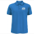 Custom Screen Printed Men's 50/50 Polo Shirt - Turquoise 