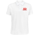 Custom Screen Printed Men's 50/50 Polo Shirt - White 