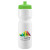 Custom Journey Bike Bottle - 28 oz. - White with Lime Green Lid 
