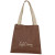 Custom Shanti Tote Bag - Chocolate Brown