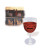 Custom Here's-To-You Plastic Wine Glass - Clear