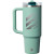 Custom Stanley Quencher ProTour Flip Straw Tumbler 30 oz - Spring green
