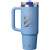 Custom Stanley Quencher ProTour Flip Straw Tumbler 30 oz - Sky blue
