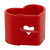 Custom Heart Shape Spring Thing Toy - Red front