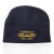Custom Knit Beanie Hats - Navy blue